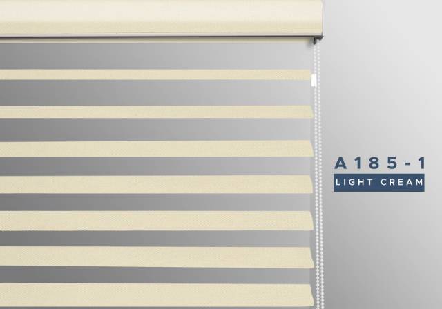 SHANGRILLA 3-D BLINDS A185-1 Light Cream